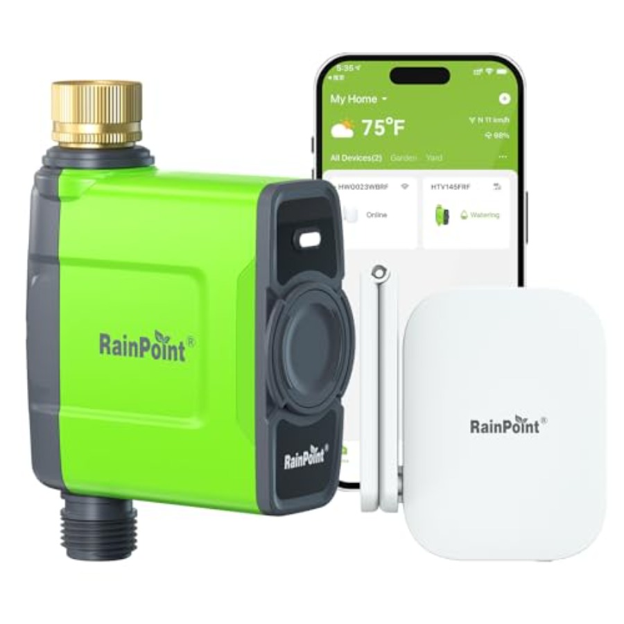 Wifi Irrigation Timer - WiFi Water Timer for Garden Hose: