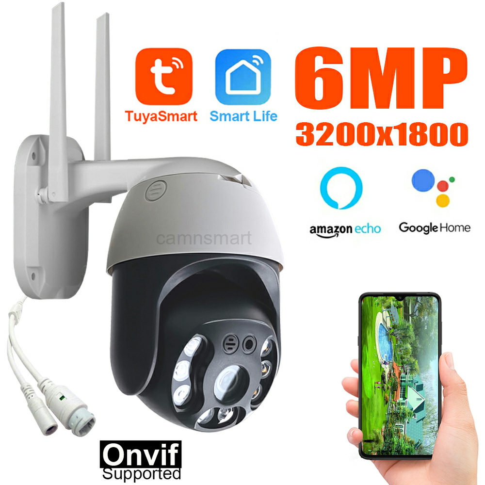 Smart Garden Home Assistant - 6MP Tuya WIFI Camera Security for