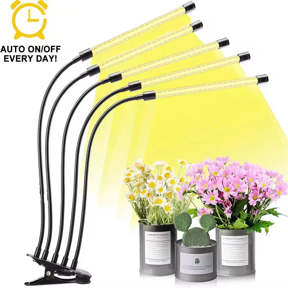 Plant Grow Light Full Spectrum - LED USB Clip Grow Light 3000K