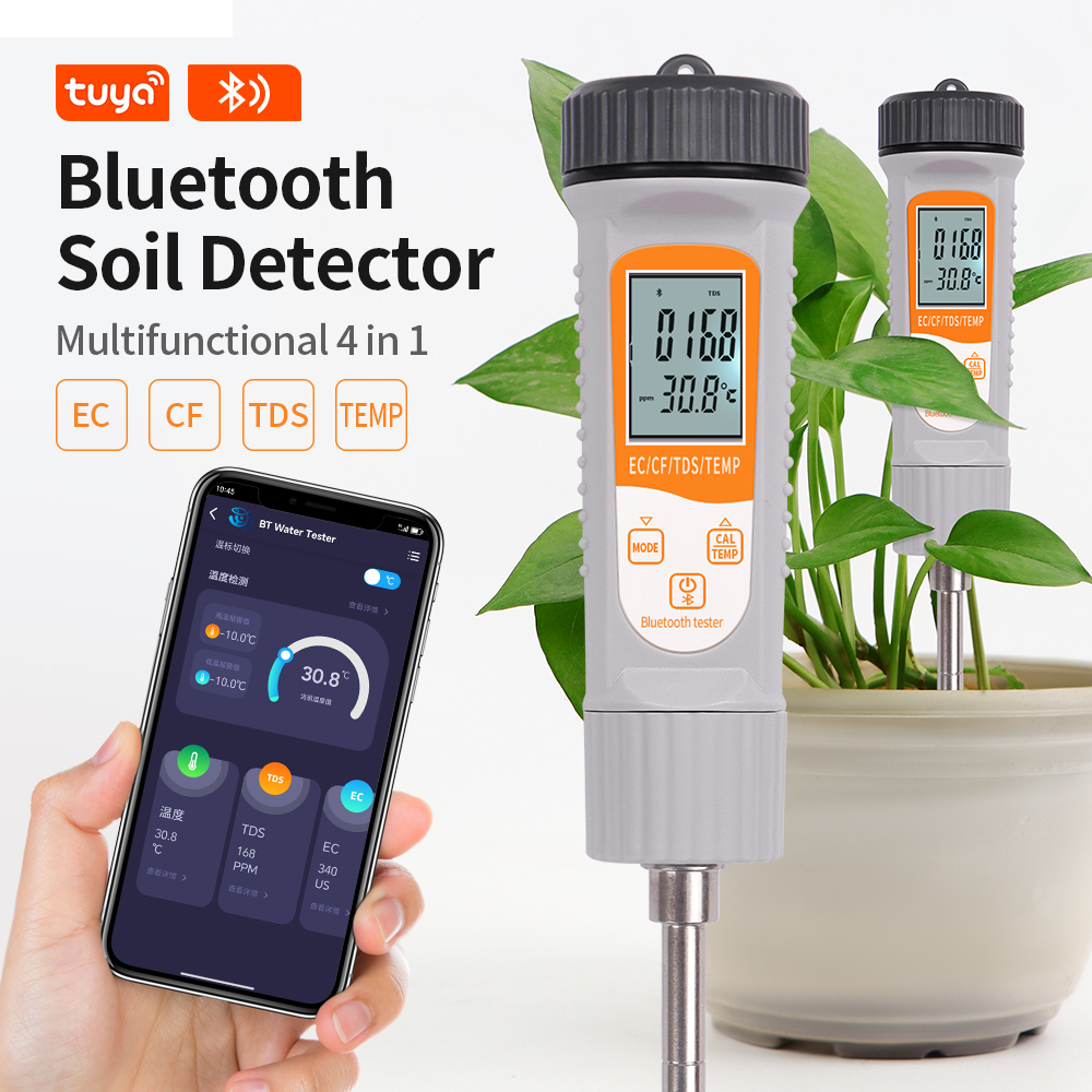 Smart Garden Test - Smart Bluetooth Soil Water Quality Monitor