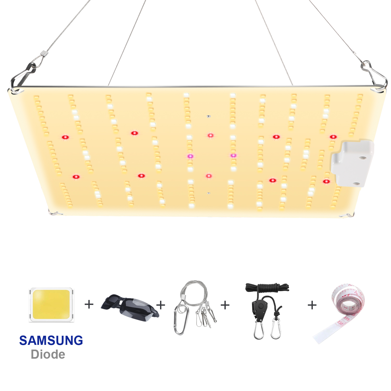 Grow Tent Complete Kit - 1000W LED Grow Light With Samsung