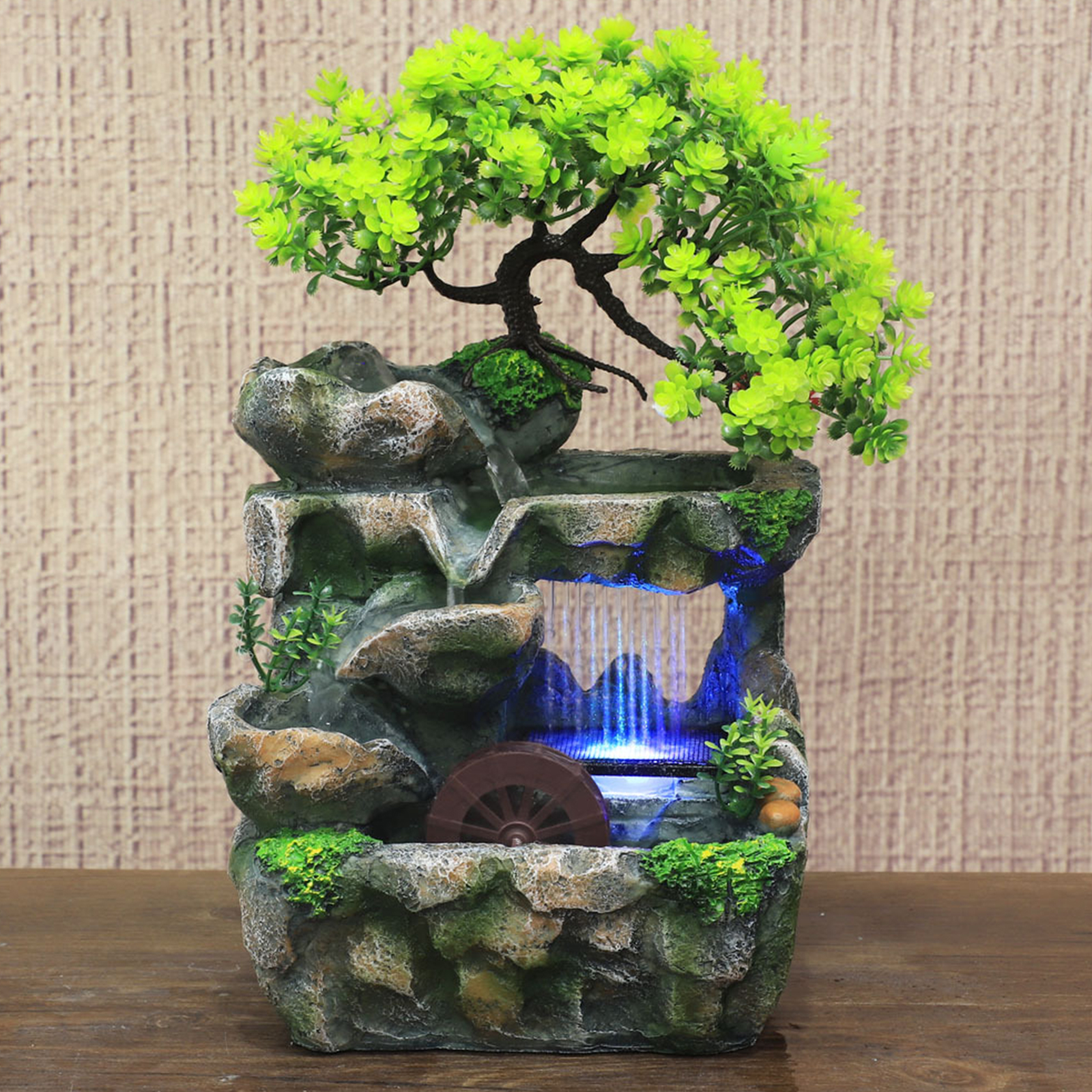 Smart Zen Garden - Desktop Small Rockery Simulation Tree Flowing