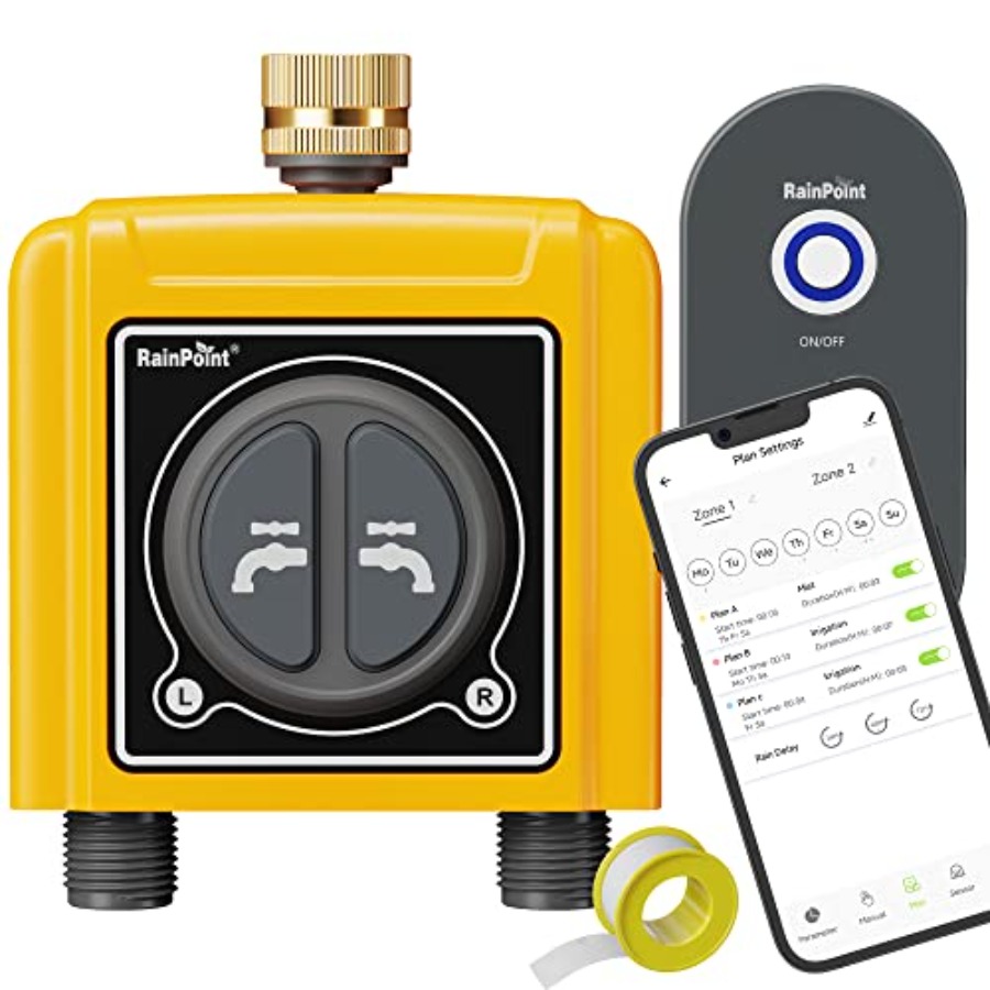 Wifi Irrigation Timer - Garden WiFi Hose Timer: ABS Plastic