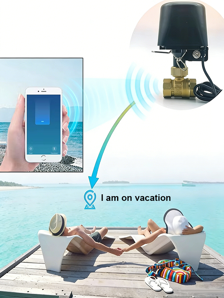 Tuya Smart Water Valve​ DN15/D – обзор и цена Smart Garden Home Assistant