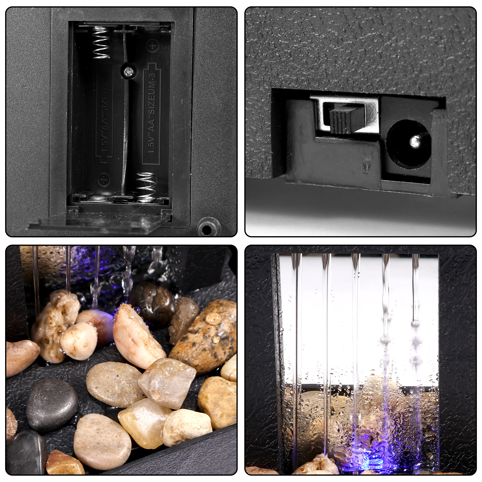 Desktop Water Fountain LED Ind – обзор и цена Smart Zen Garden