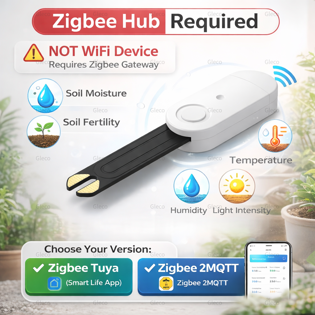 Zigbee Moisture Temperature Hu – обзор и цена Smart Zigbee Garden Light