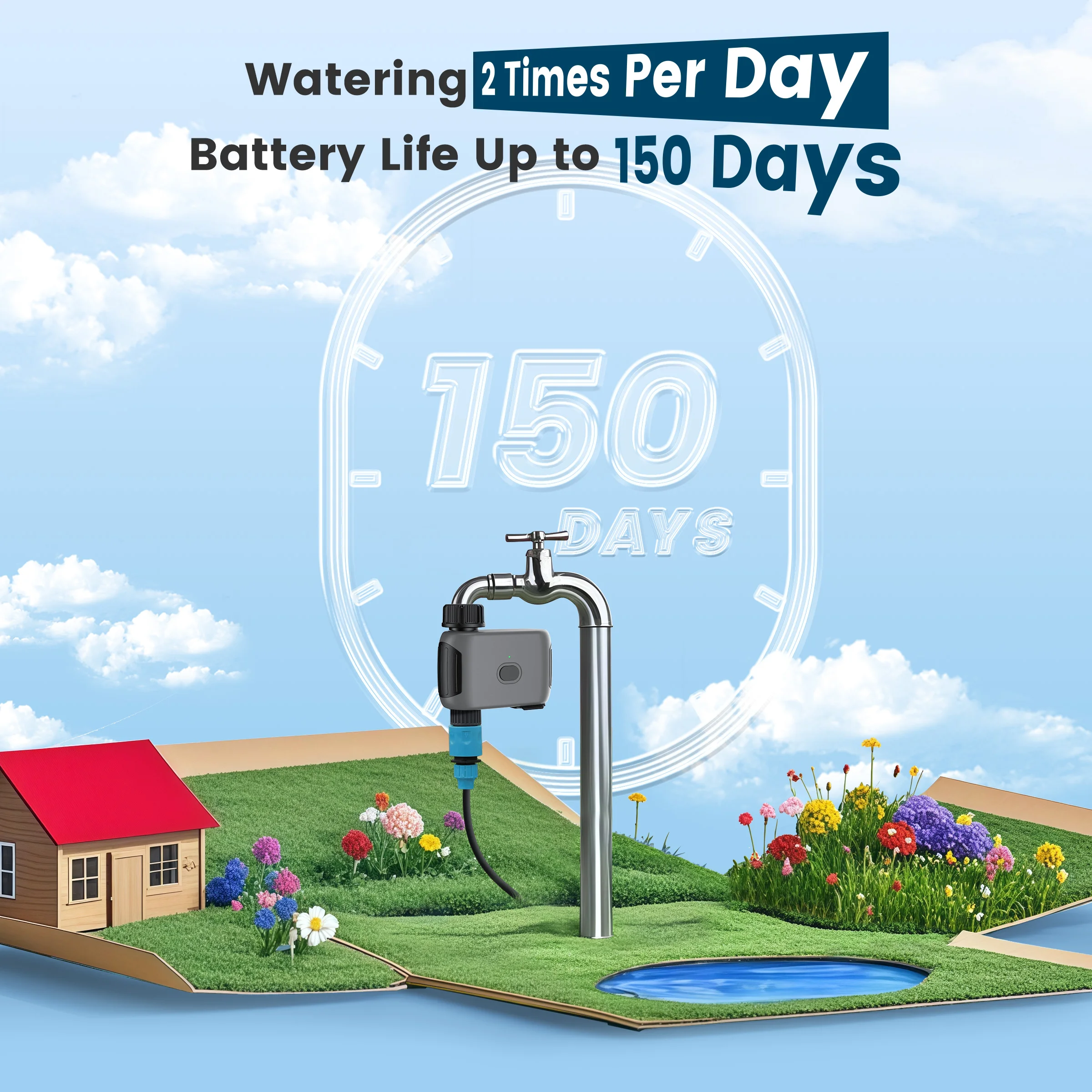 GIRIER Tuya Smart Water Timer  – обзор и цена Wifi Irrigation Timer