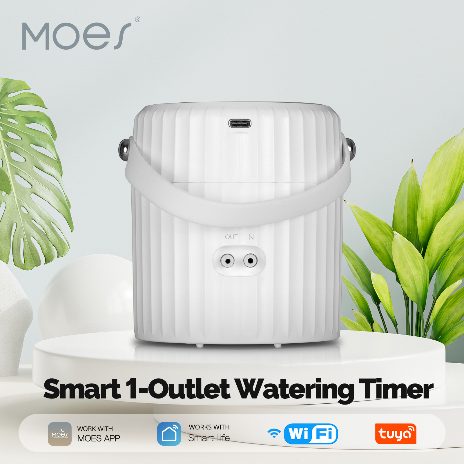 MOES Tuya WiFi Watering Pump T – обзор и цена Smart Zen Garden