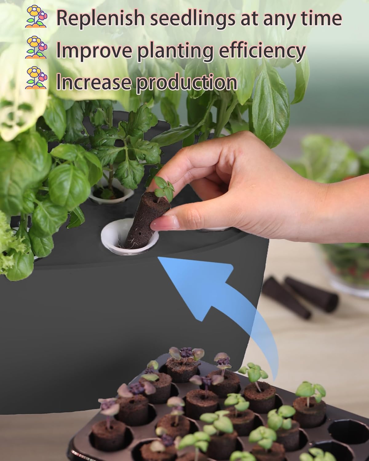 Hydroponic Growing System Kit  – обзор и цена Smart Garden Led Lights
