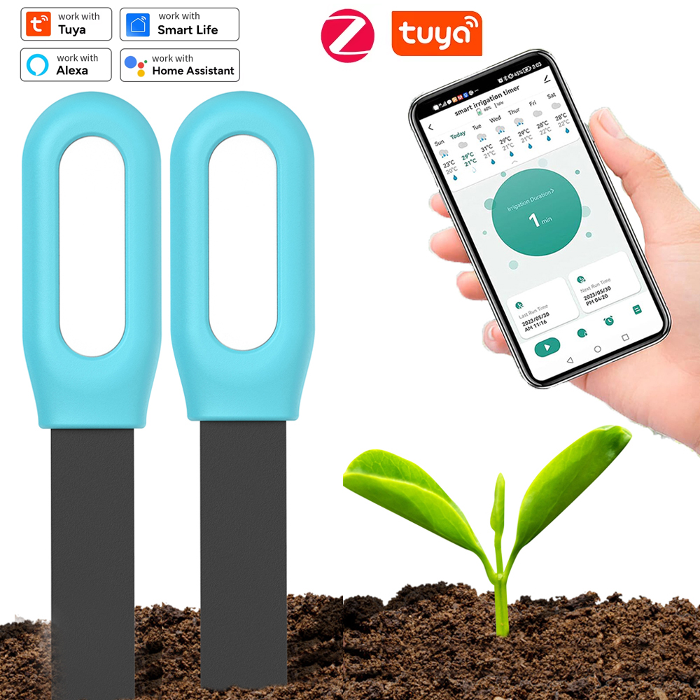 1-5PCS Tuya Zigbee Soil Smart  – обзор и цена Smart Garden Home Assistant