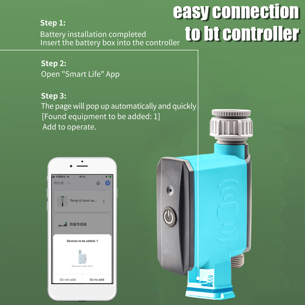 Intelligent Smartphone Wifi BT – обзор и цена Wifi Irrigation Timer