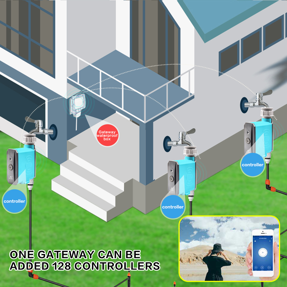 Intelligent Smartphone Wifi BT – обзор и цена Wifi Irrigation Timer