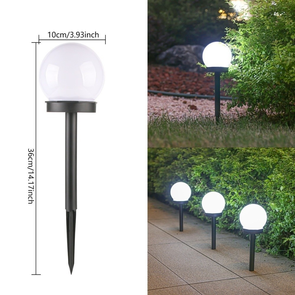 4pcs Smart Solar Powered LED O – обзор и цена Smart Garden Led Lights
