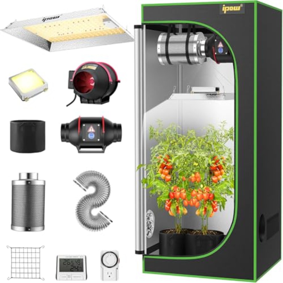 2x2 ft Grow Tent Kit Complete  – обзор и цена Grow Tent Complete Kit