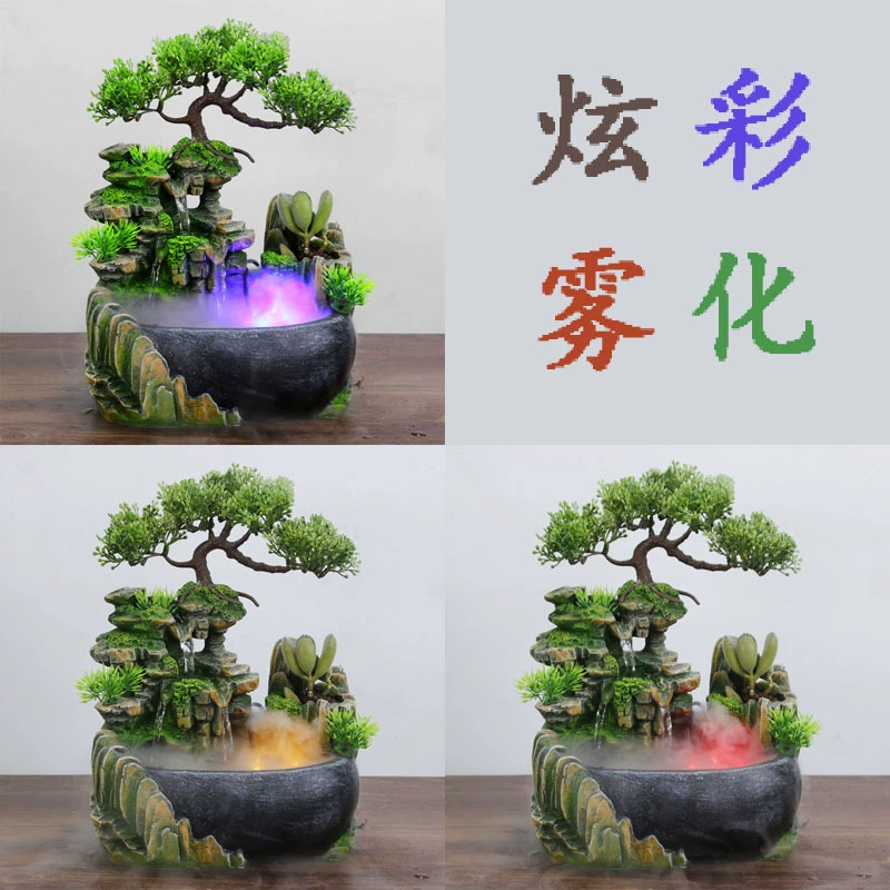 Resin Waterfall Desktop Founta – обзор и цена Smart Zen Garden