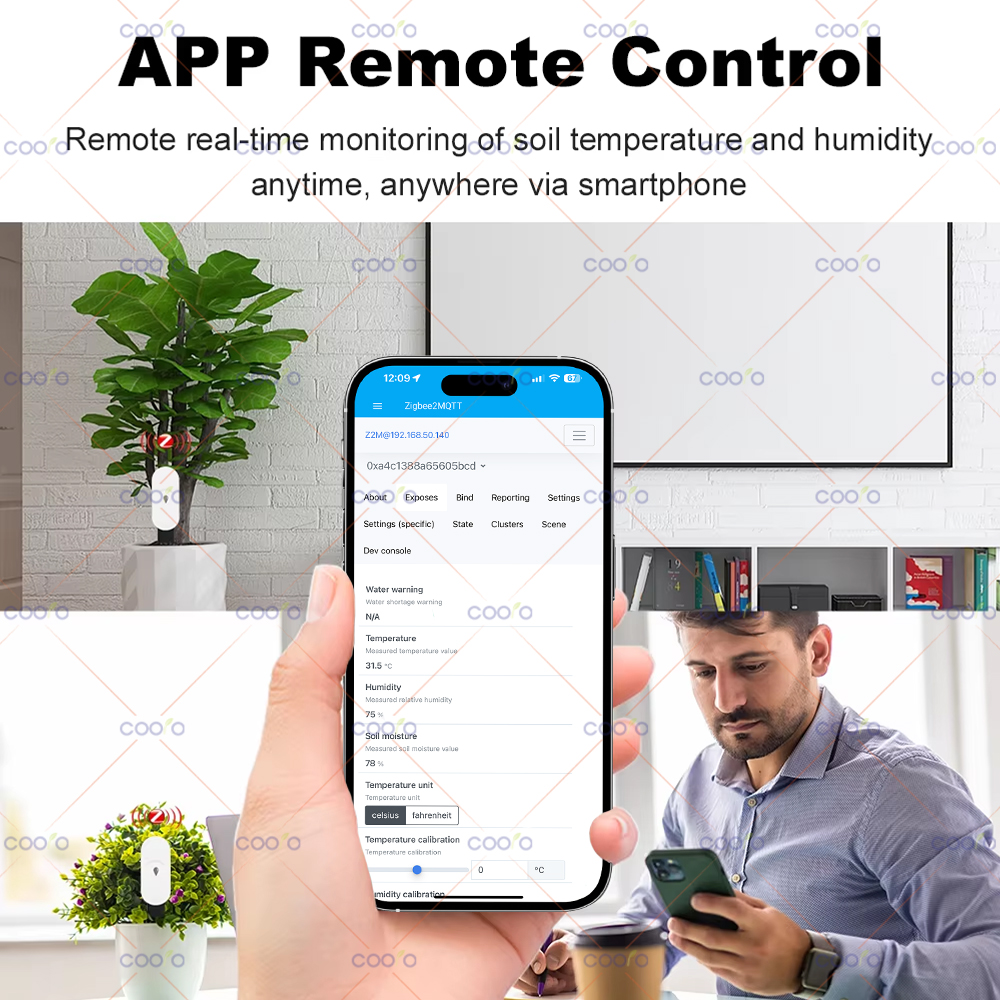 Zigbee Smart Soil Tester Humid – обзор и цена Smart Garden Home Assistant