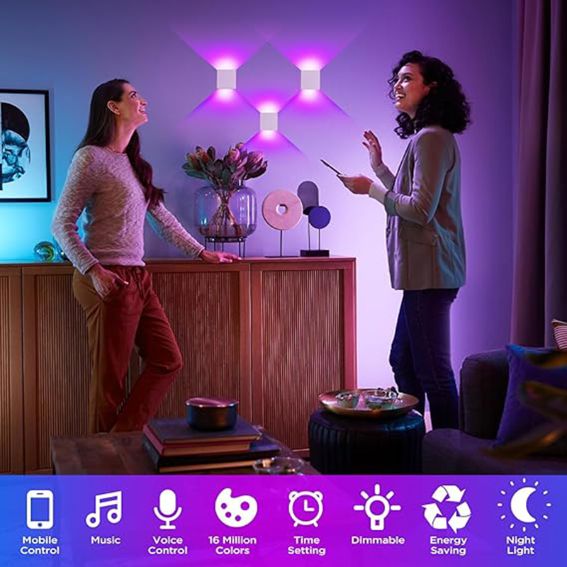 12W LED Outdoor Wall Light RGB – обзор и цена Smart Zigbee Garden Light