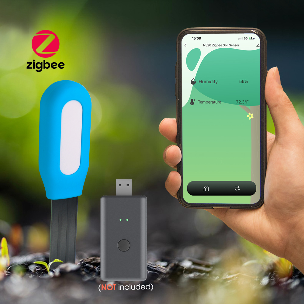 1PCS Tuya Zigbee Soil Sensor H – обзор и цена Smart Garden Home Assistant