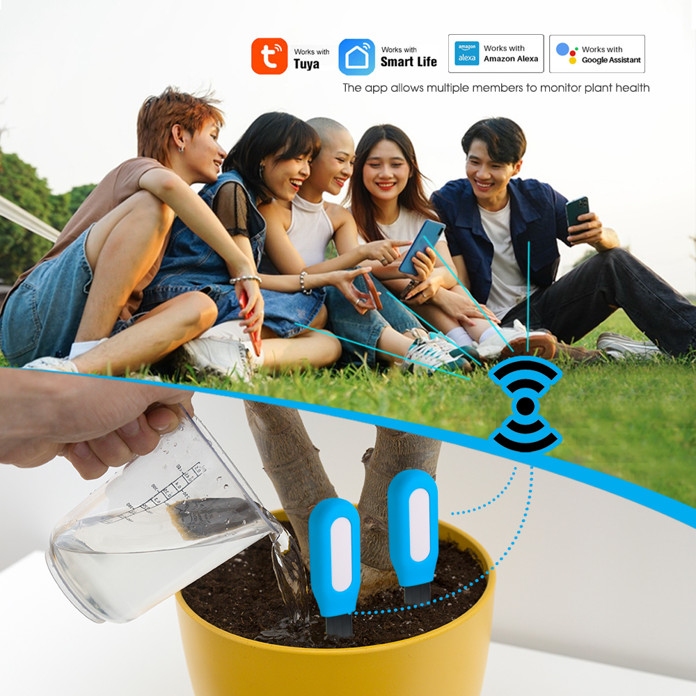 1PCS Tuya Zigbee Soil Sensor H – обзор и цена Smart Garden Home Assistant