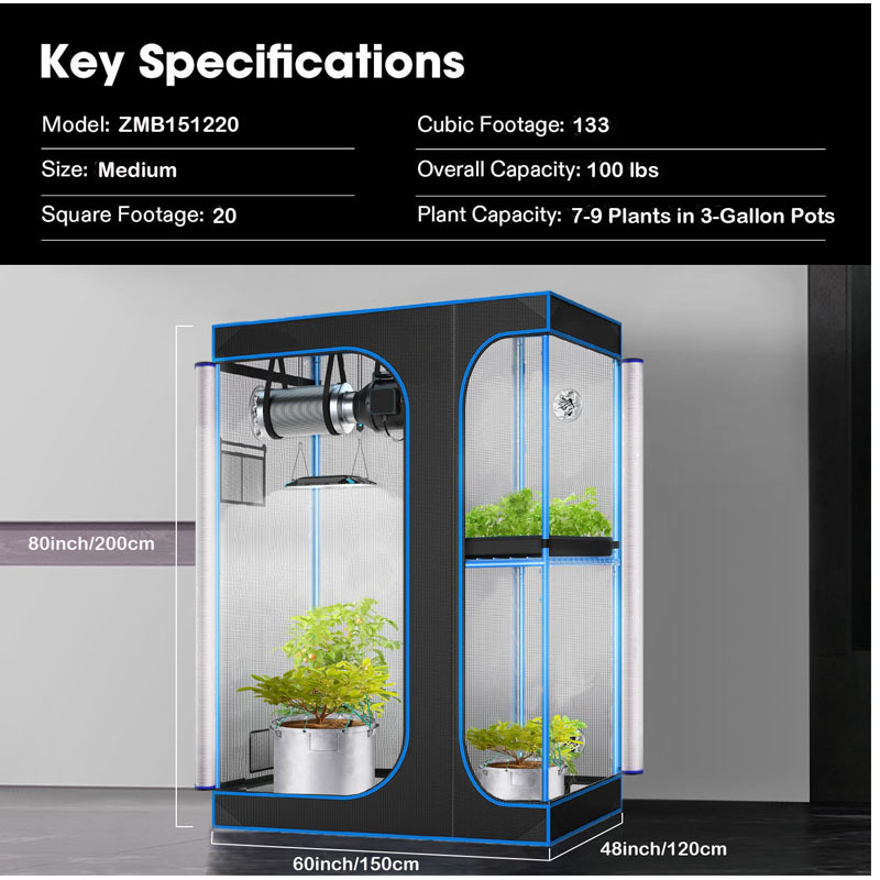 C3 Greenhouse Indoor Grow Tent – обзор и цена Grow Tent Complete Kit