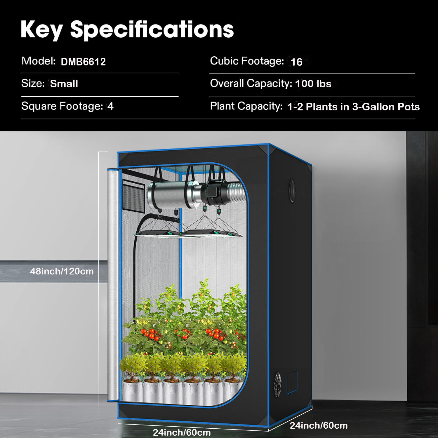 C3 Greenhouse Indoor Grow Tent – обзор и цена Grow Tent Complete Kit