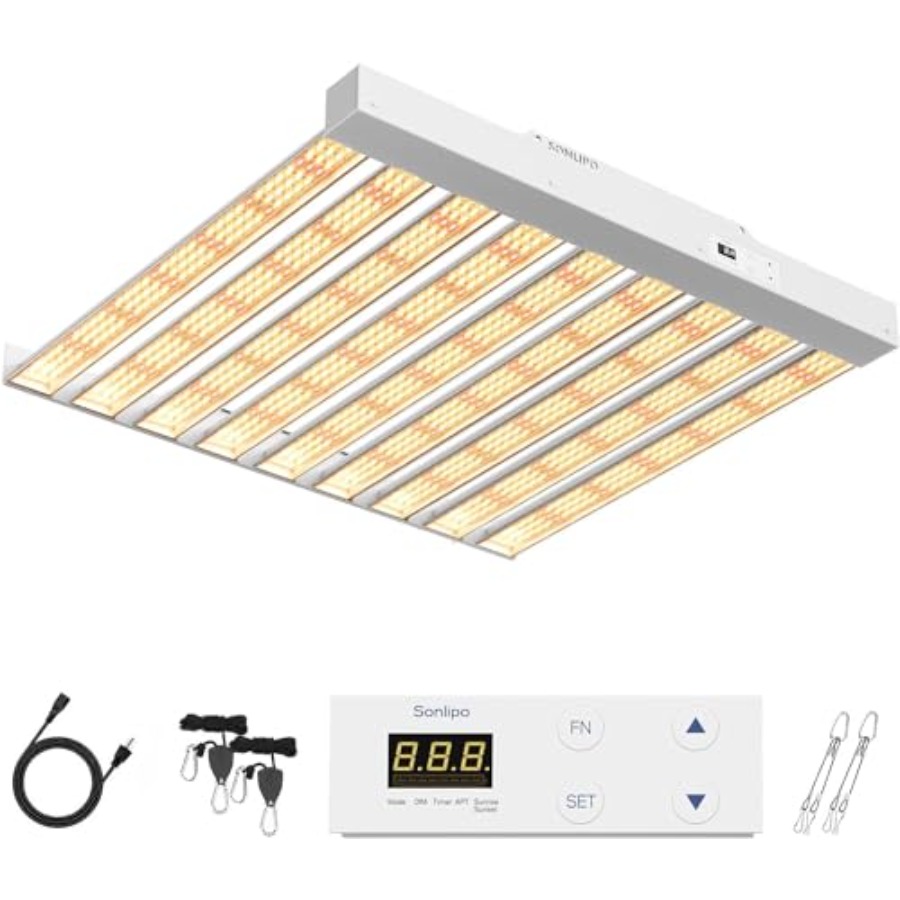 2024 New SPF4000 PRO 400W LED  – обзор и цена Plant Grow Light Full Spectrum
