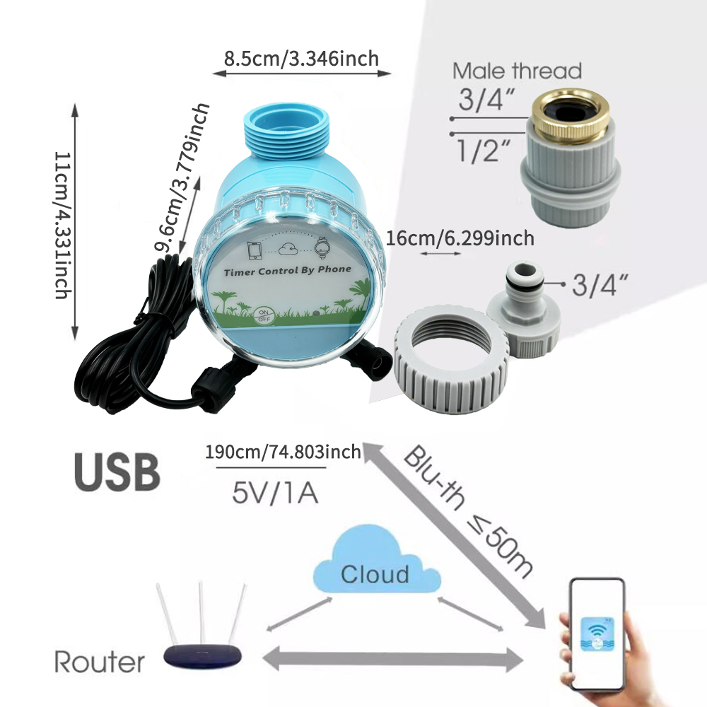 WiFi Wireless Garden Water Tim – обзор и цена Smart Zen Garden
