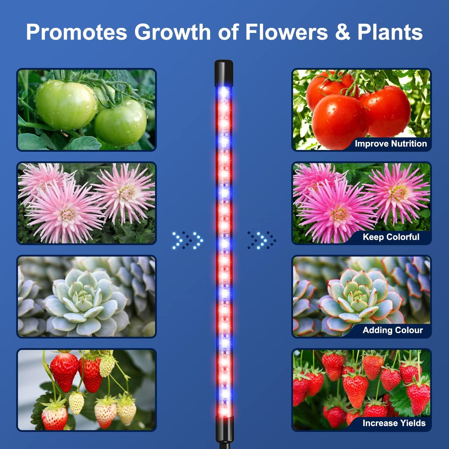 USB Phyto Lamp Full Spectrum H – обзор и цена Plant Grow Light Full Spectrum