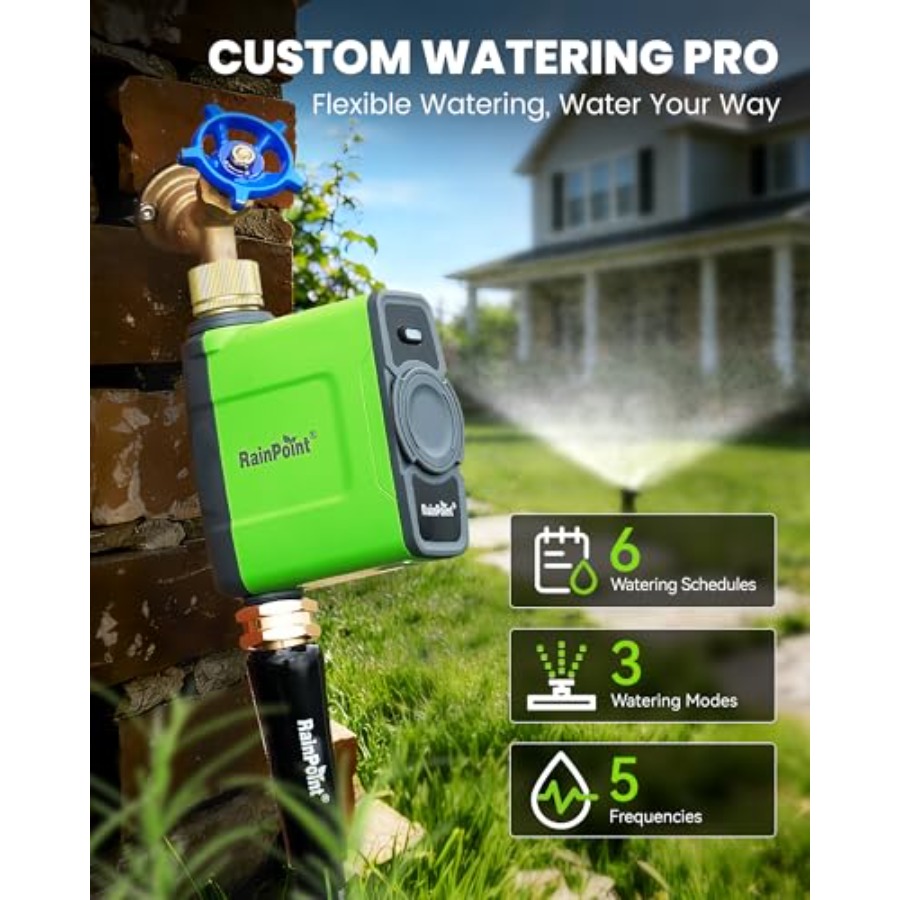 WiFi Water Timer for Garden Ho – обзор и цена Wifi Irrigation Timer