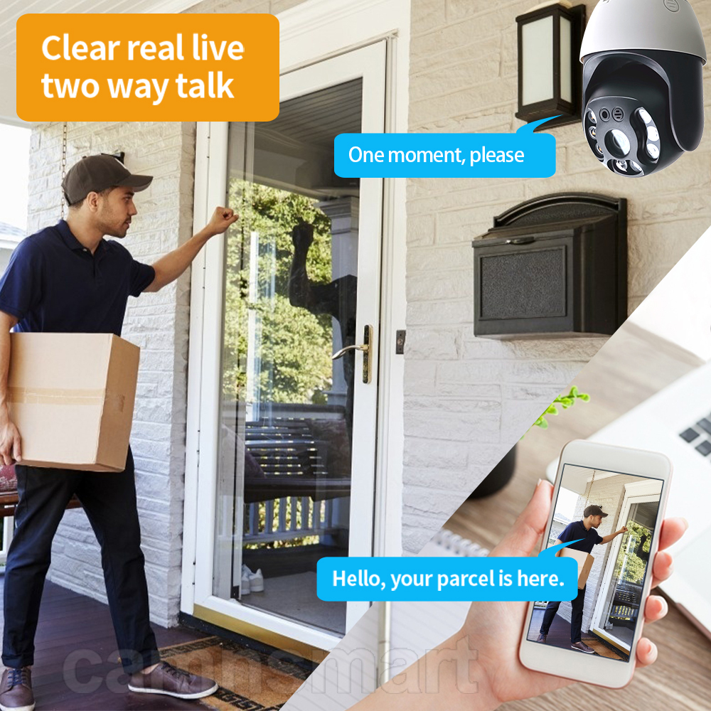 6MP Tuya WIFI Camera Security  – обзор и цена Smart Garden Home Assistant