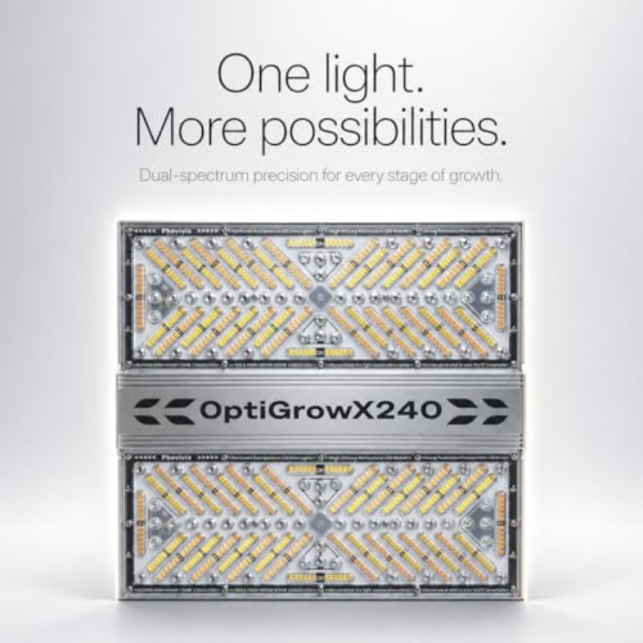 OptiGrowX240 LED Grow Light fo – обзор и цена Plant Grow Light Full Spectrum