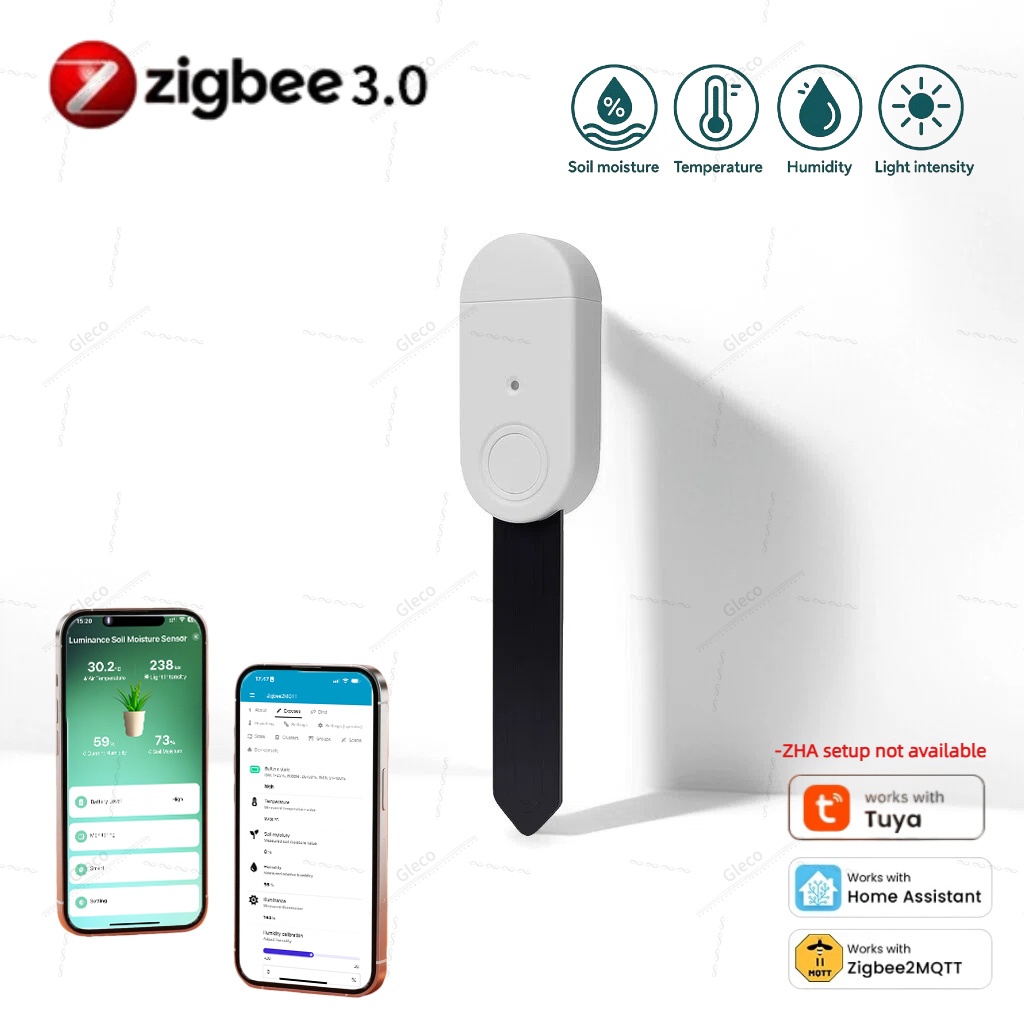 4in1 Zigbee Soil Moisture Temp – обзор и цена Smart Zigbee Garden Light