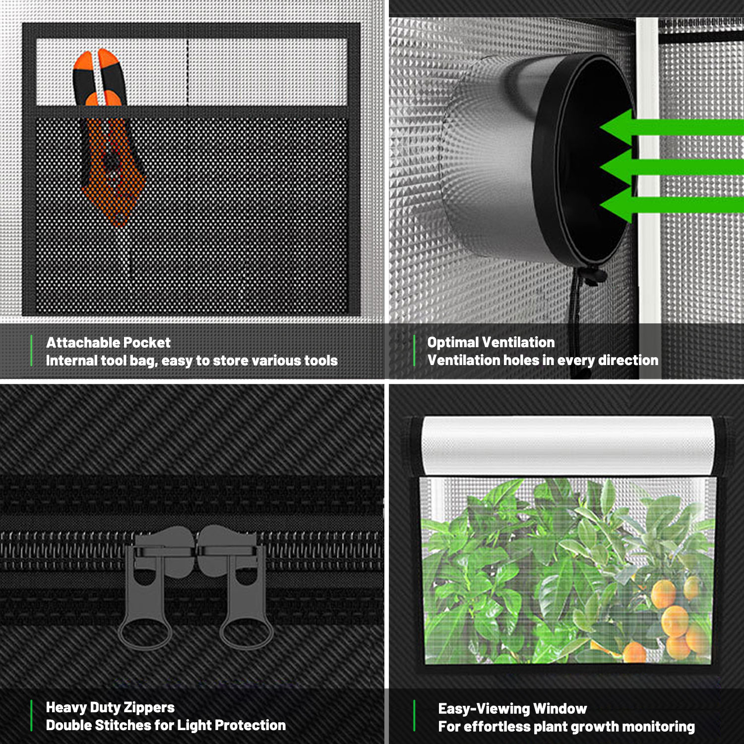 4x4 Grow Tent Complete Kit LED – обзор и цена Grow Tent Complete Kit