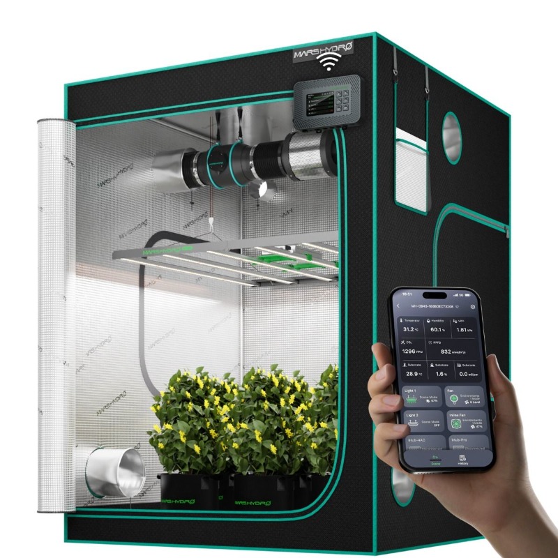 480W 4x4ft 120x120cm FC4800 EV – обзор и цена Grow Tent Complete Kit