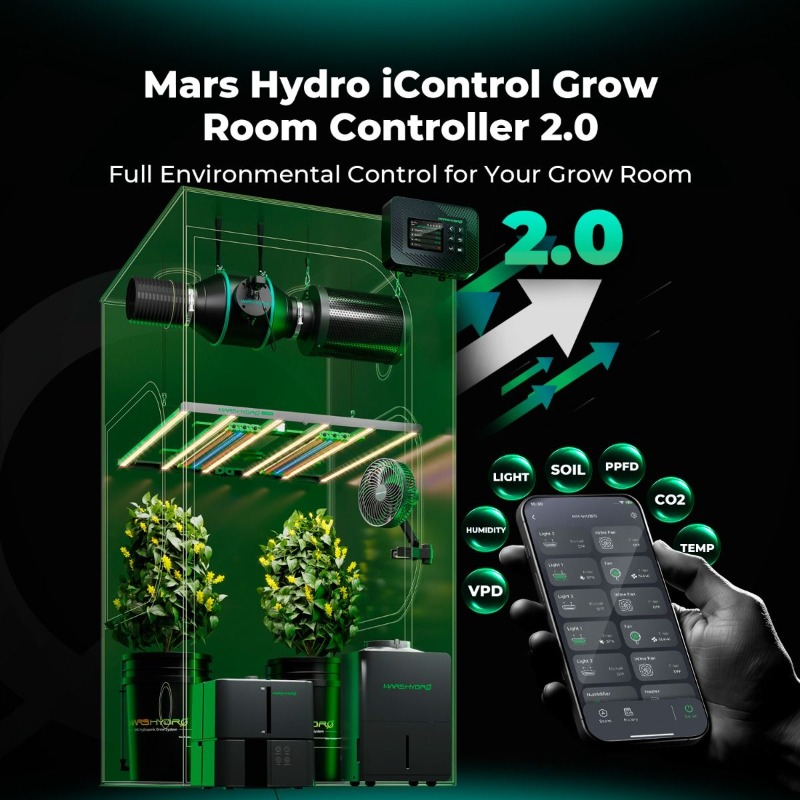 480W 4x4ft 120x120cm FC4800 EV – обзор и цена Grow Tent Complete Kit