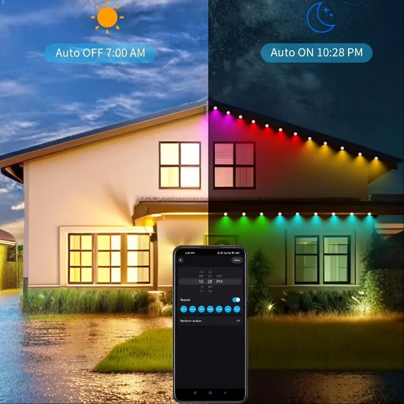 150ft 100ft 50ft Permanent Out – обзор и цена Smart Garden Led Lights