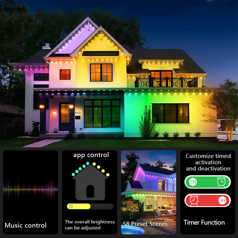 150ft 100ft 50ft Permanent Out – обзор и цена Smart Garden Led Lights