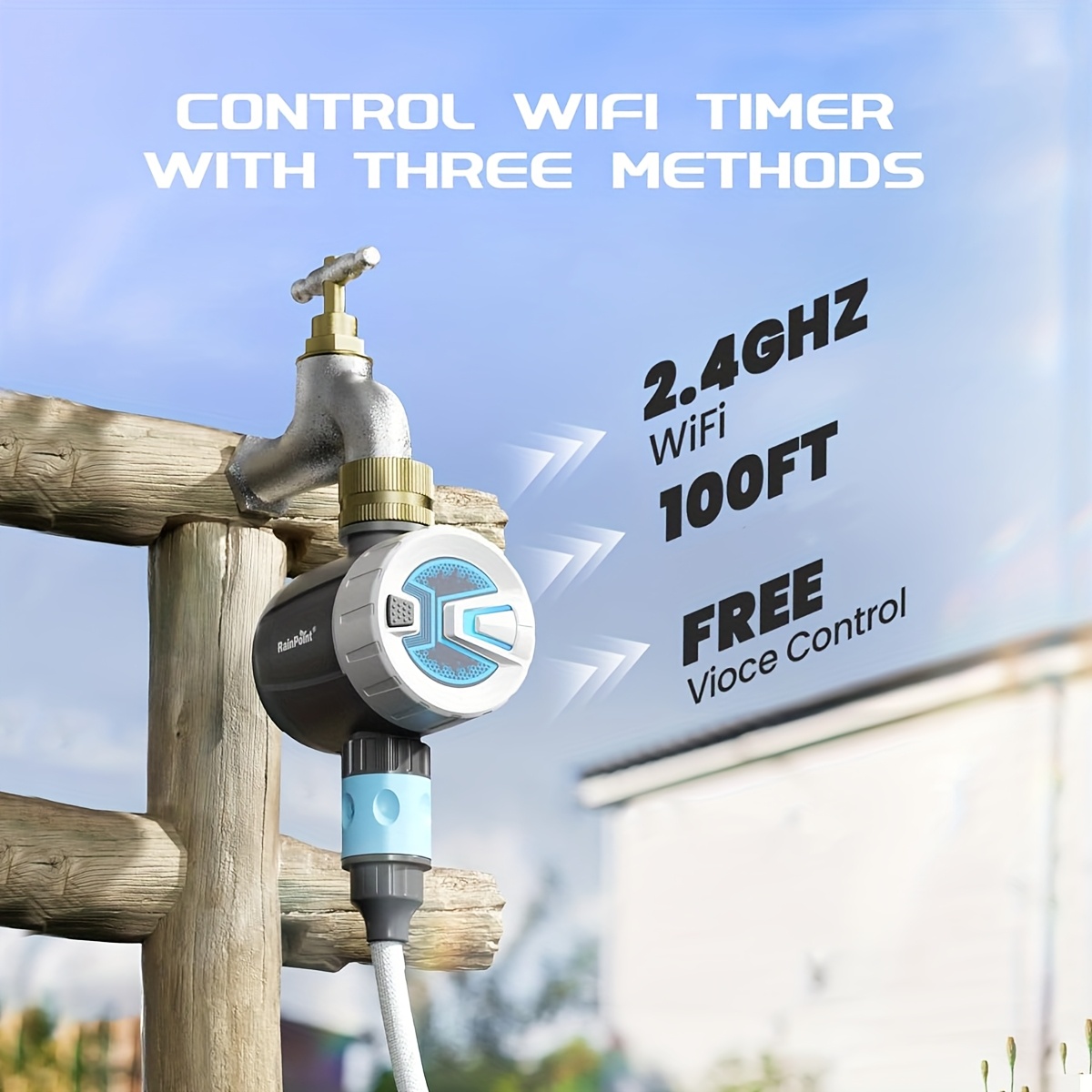 RainPoint WiFi Garden Watering – обзор и цена Wifi Irrigation Timer