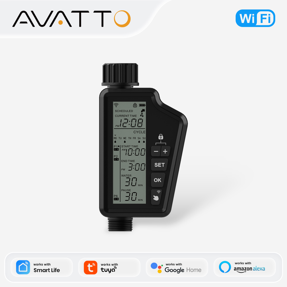 AVATTO Tuya WIFI Smart Garden  – обзор и цена Wifi Irrigation Timer