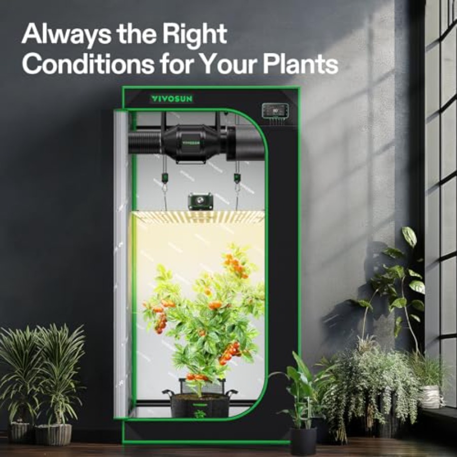 Smart Grow Tent Kit 2.7 × 2.7f – обзор и цена Grow Tent Complete Kit