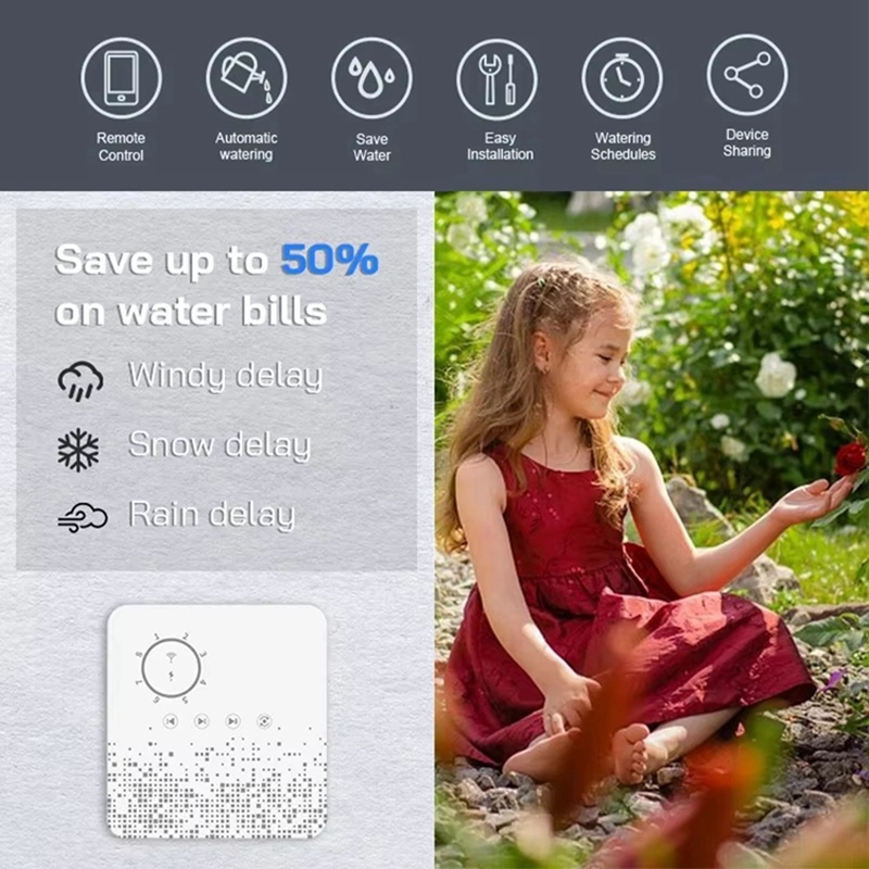 Tuya WiFi Smart Sprinkler Cont – обзор и цена Wifi Irrigation Timer