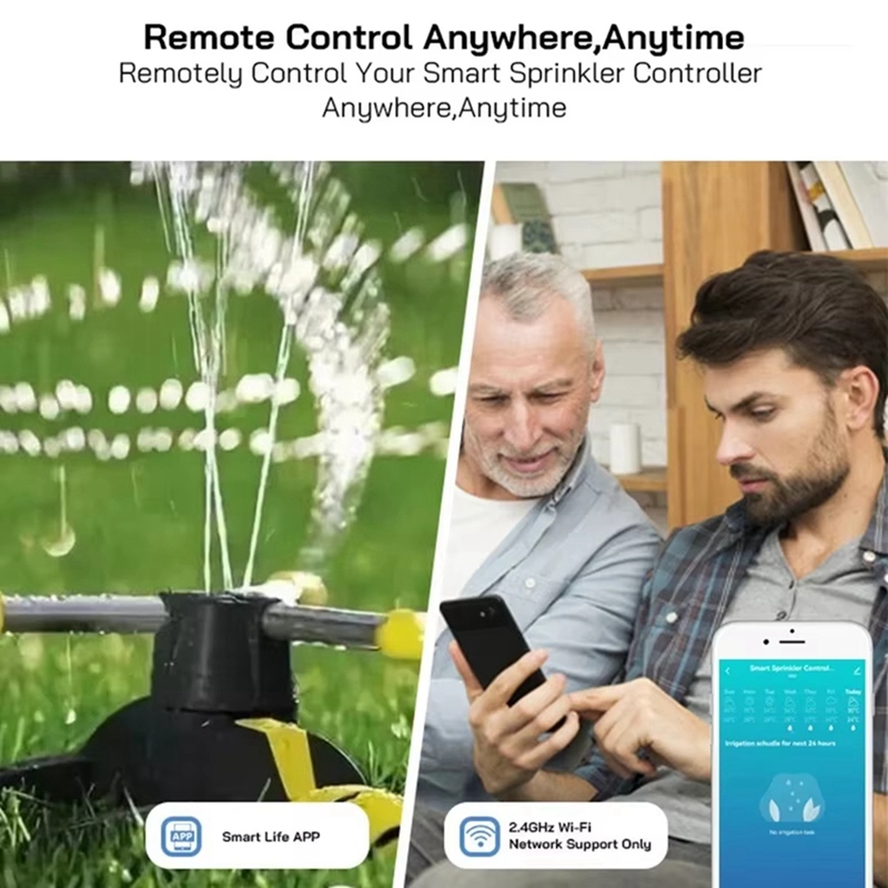 Tuya WiFi Smart Sprinkler Cont – обзор и цена Wifi Irrigation Timer