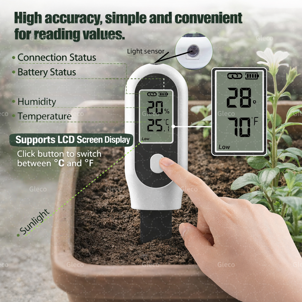 Zigbee Soil Moisture Temperatu – обзор и цена Smart Zigbee Garden Light