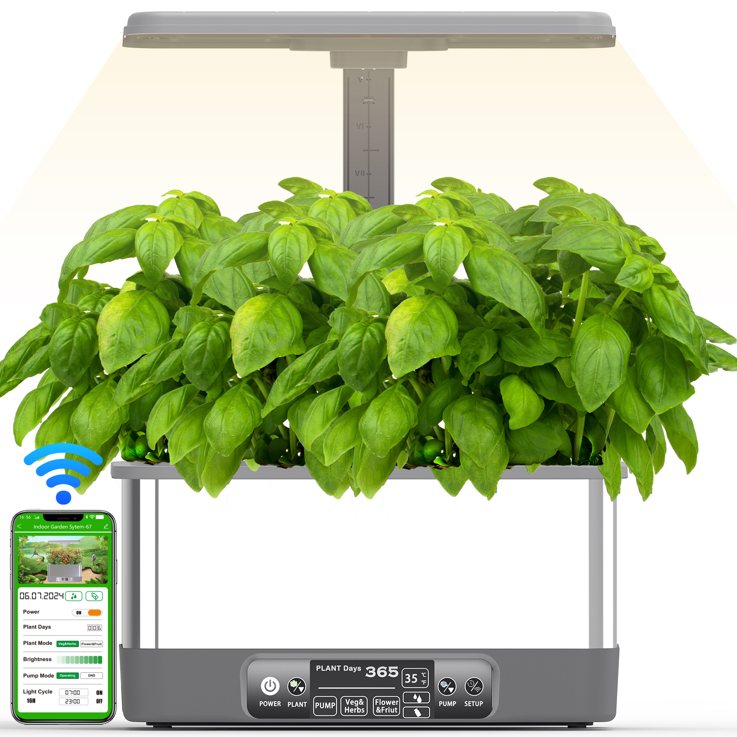 Hydroponics Growing System Kit – обзор и цена Smart Garden Led Lights
