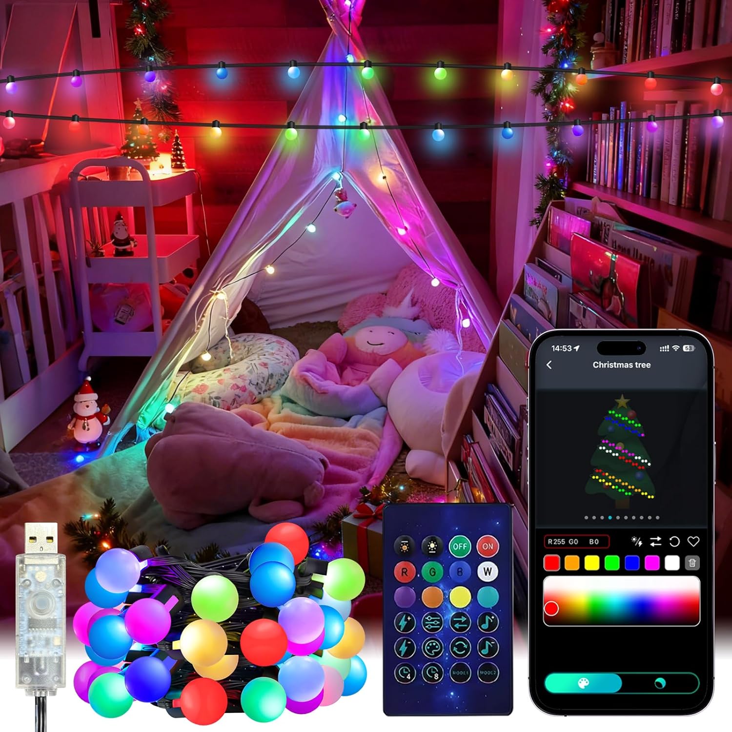 Smart Globe String Lights 5/10 – обзор и цена Smart Garden Led Lights