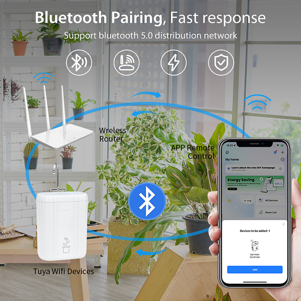 Smart WiFi Indoor Drip Irrigat – обзор и цена Wifi Irrigation Timer