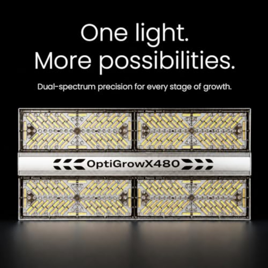 OptiGrowX480 LED Grow Light fo – обзор и цена Plant Grow Light Full Spectrum