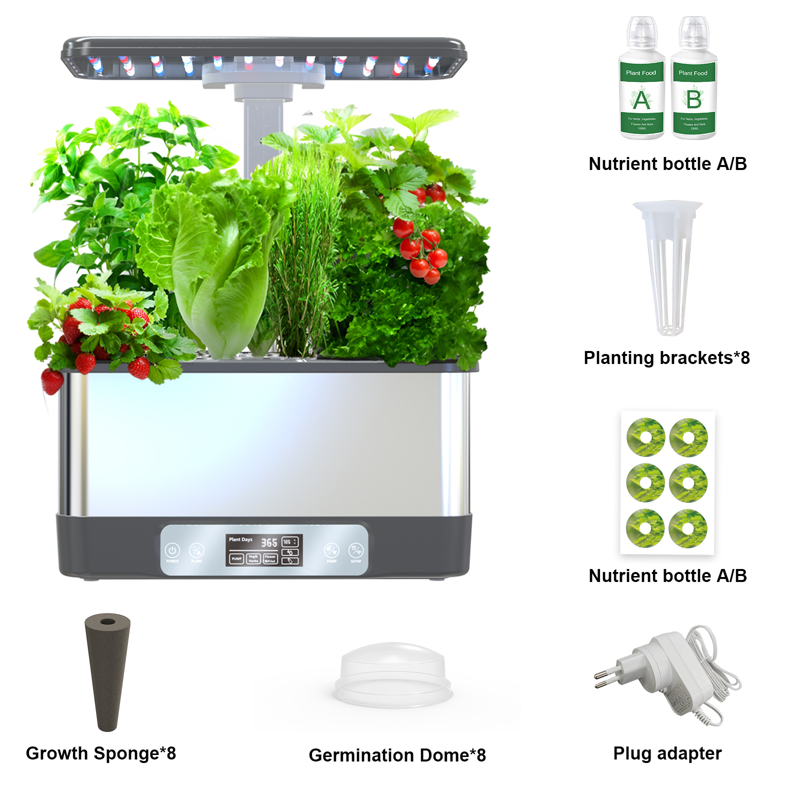 Smart Hydroponic System with L – обзор и цена Smart Garden Led Lights