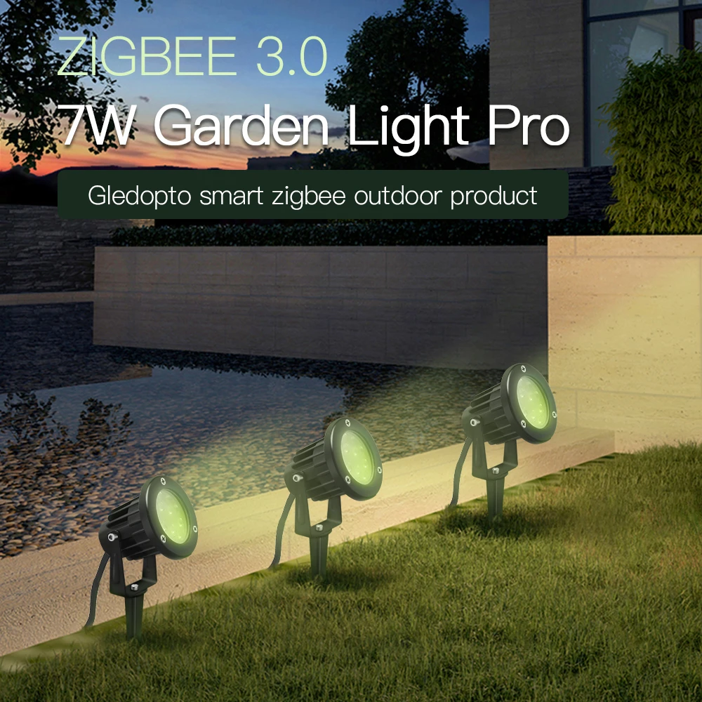GLEDOPTO Zigbee 3.0 Smart Outd – обзор и цена Smart Zigbee Garden Light