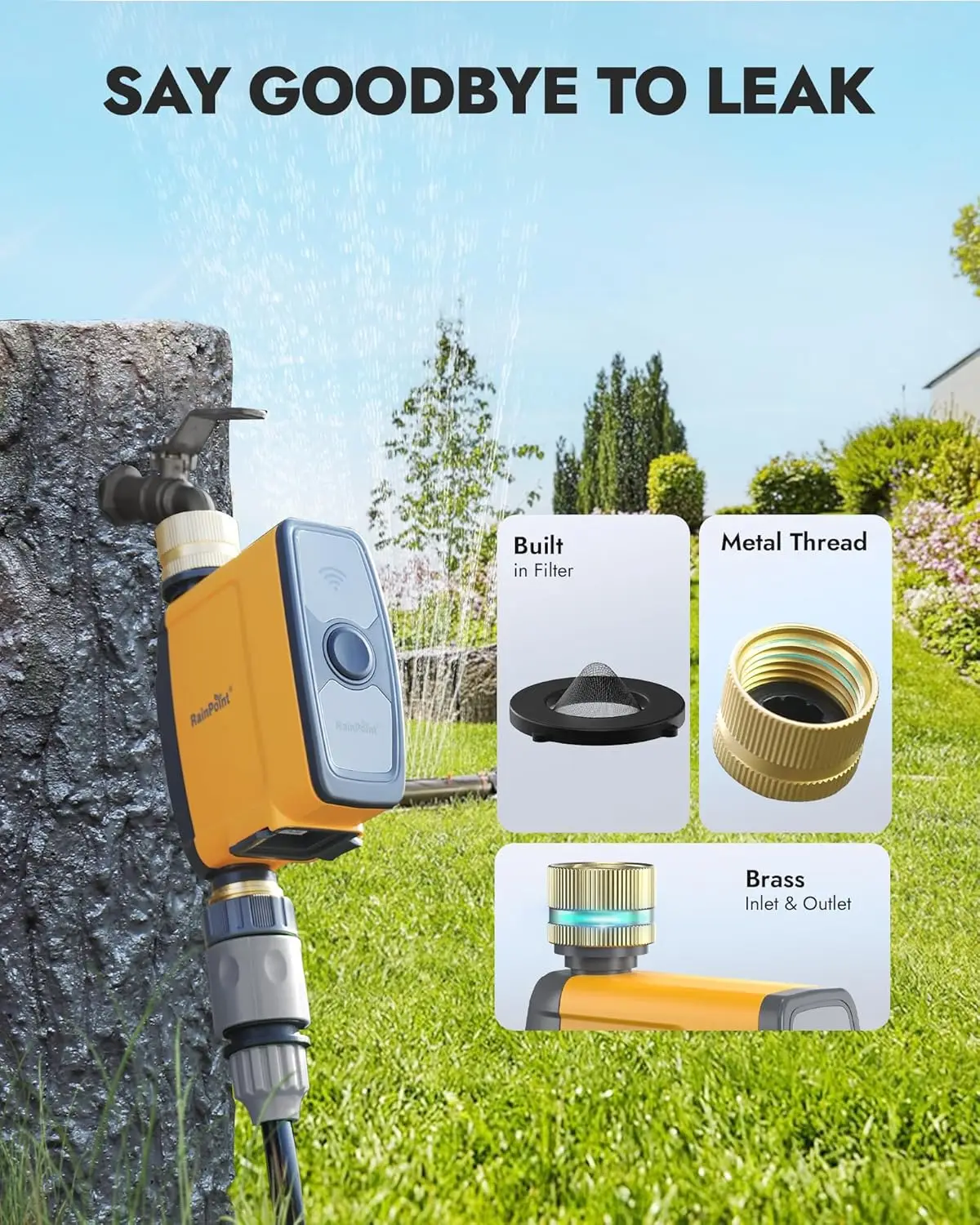 WiFi Hose Sprinkler Irrigation – обзор и цена Wifi Irrigation Timer